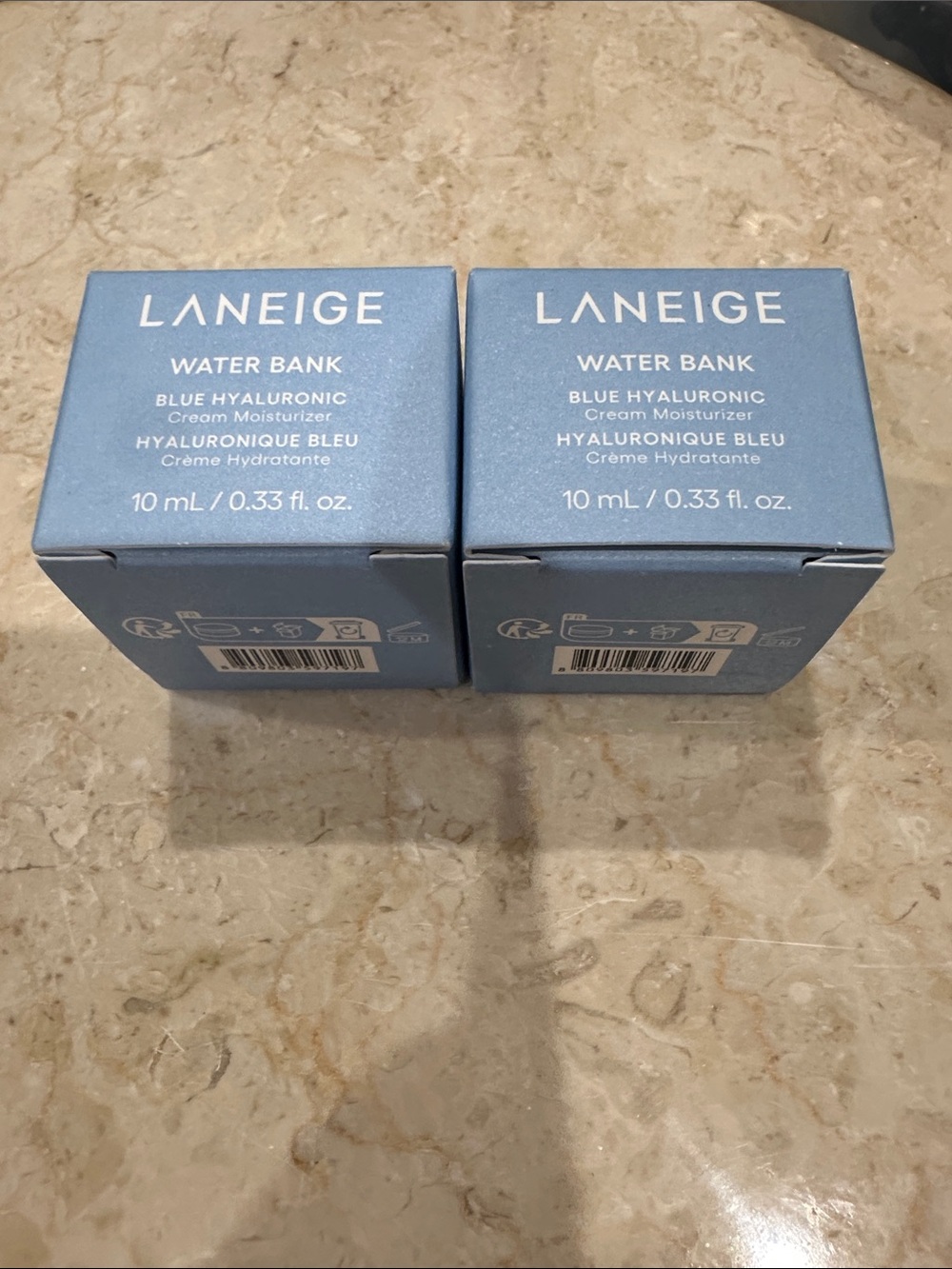 LANEIGE Water Bank Blue Hyaluronic Cream Moisturizer - Duo - Picture 1 of 3